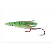 Rocky  Mountain Tackle 1.5"  Signature Squid Chartreuse Blue Splatter Bk UV