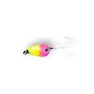 Vance's Tackle Spoon S1 Chartreuse/Pink