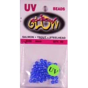 Radical Glow Beads Blue UV 4MM 40 pack