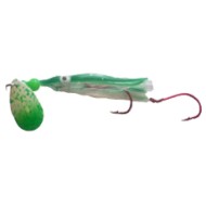 Rocky Mountain Tackle 1.5" Super Squid Spinner UV Green