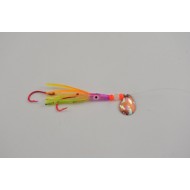 MAG Tackle Deceiver 2" UV FireTiger Spinner Squid