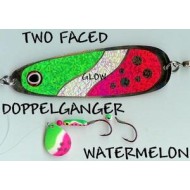 GVF Dodger/Lure Combo Dbl. Sided Watermelon 4.25"