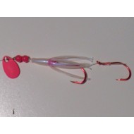 Rocky Mountain Tackle Double Glow White Cotton Candy Plankton Super Squid
