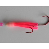 Glitter Bugs Micro Hoochie Hot Pink 1 3/8"