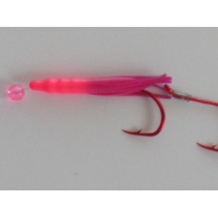 Glitter Bugs Micro Hoochie Pink/Purple 1 3/8"