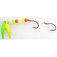 Rocky Mountain Tackle Crystal Fire Tiger Assassin Spinner Glow