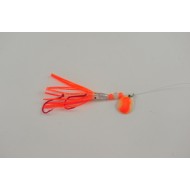 MAG Tackle UV Glitter Orange 2" Spinner Squid