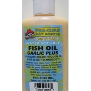 Pro-Cure Water Soluble Fish Oil Garlic 4 oz.
