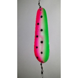 Kokabow Watermelon Tail Feather Trolling Blade 3.75"