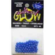 Radical Glow Beads Glacier Blue 5mm 48/bag