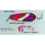 GVF Dodger/Lure Combo Dbl. Sided Pink/Purple 4.25"