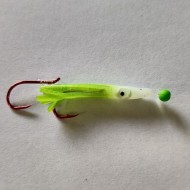 Three Sons Tackle Hoochie Glow Lime HM1038